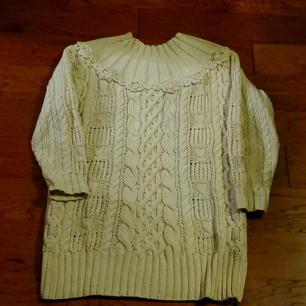 Vintage 80's Hand Knit Sweater